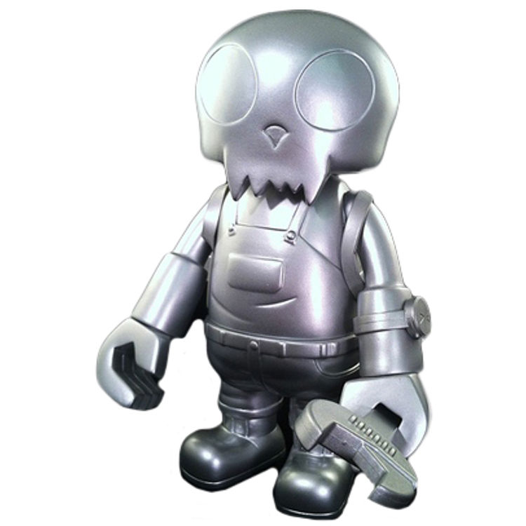 Toyer Worker - Silver Taiwan Edition by Toy2r