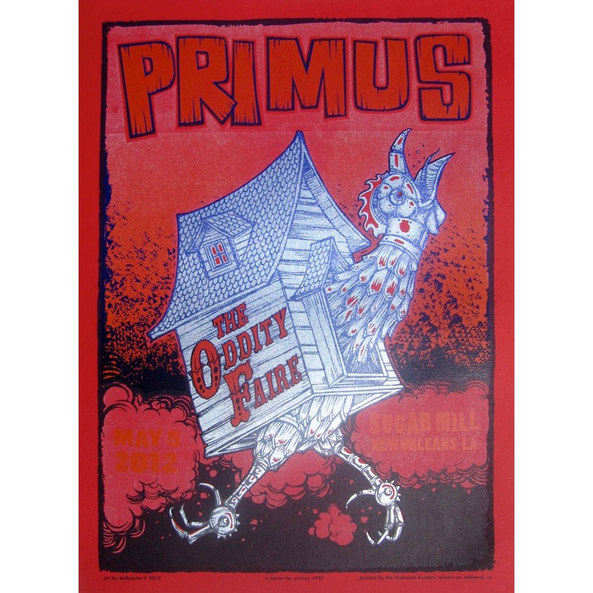 Primus - New Orleans, LA 2012 (Red Variant)