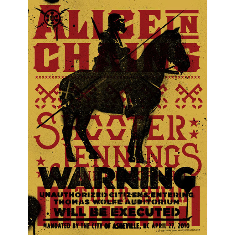 Alice in Chains - Asheville, NC 2010 by Keith Neltner