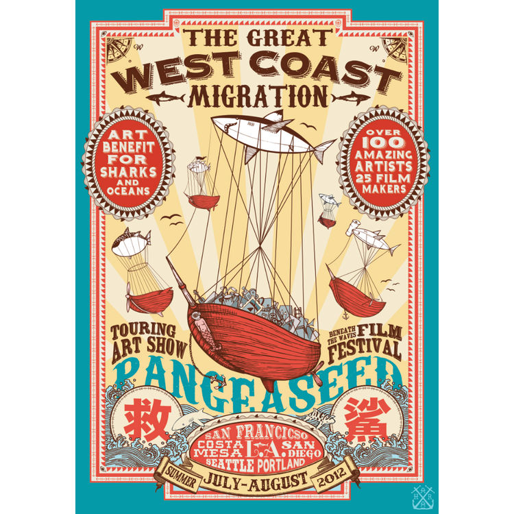 The Great West Coast Migration by Rah Akaishi