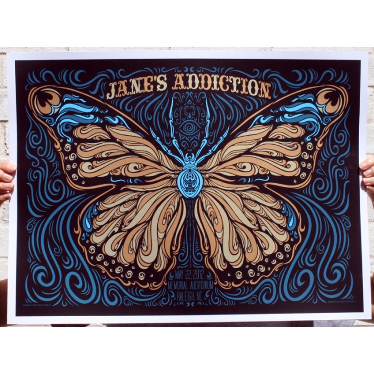 Jane's Addiction - Raleigh, NC, 2012 (Variant)