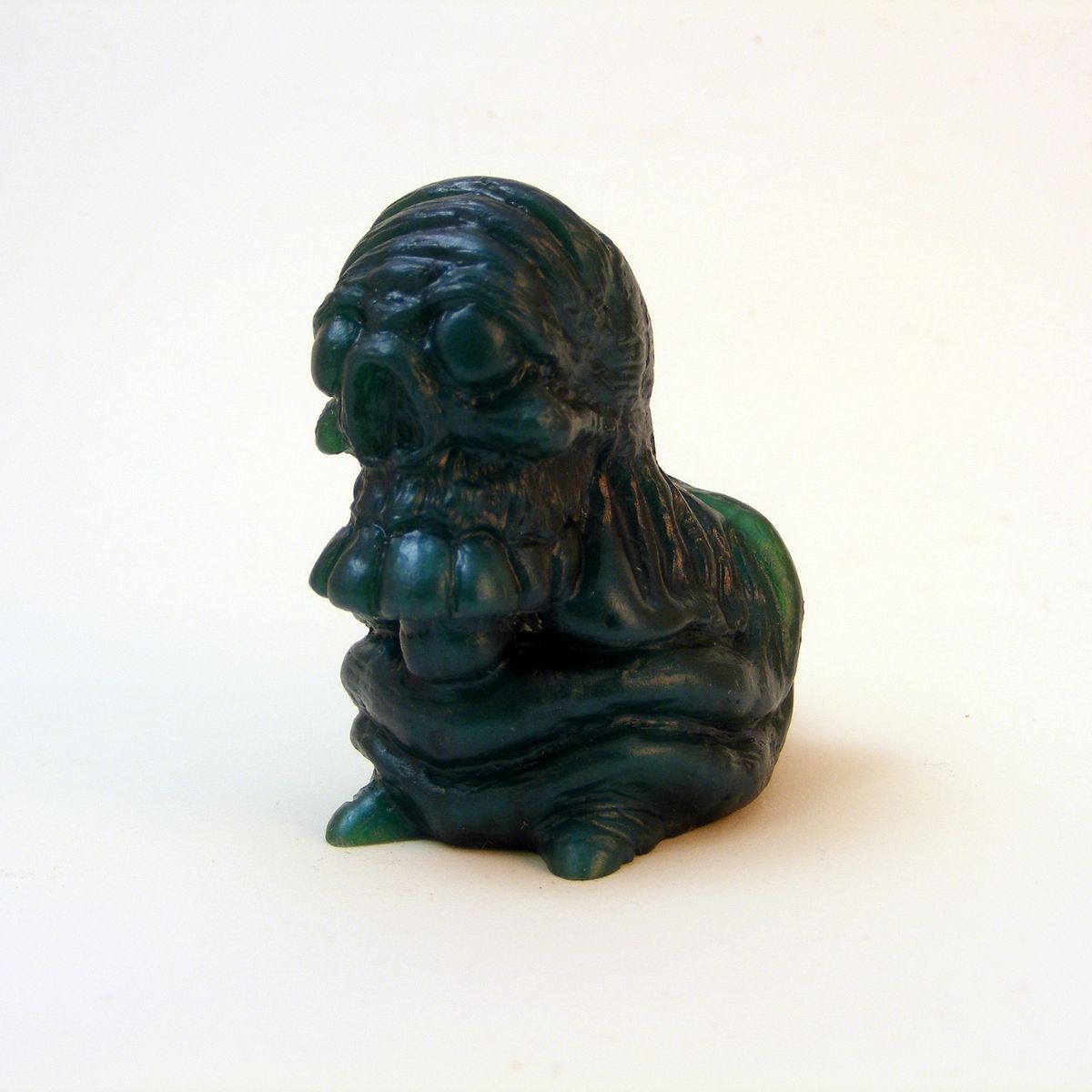 Skelechub Mini - Charcoal over Translucent Emerald