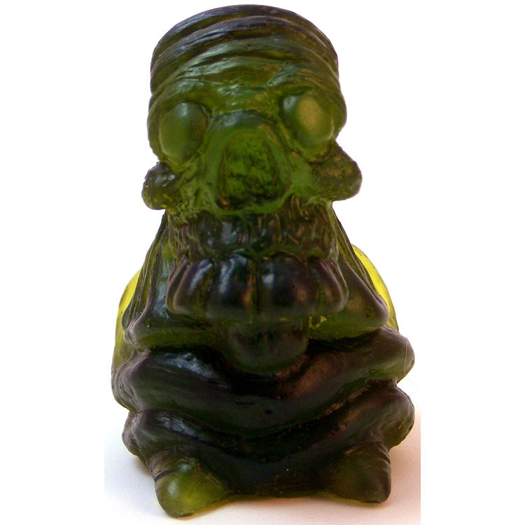 Skelechub Mini - Translucent Emerald by We Become Monsters (Chris Moore)