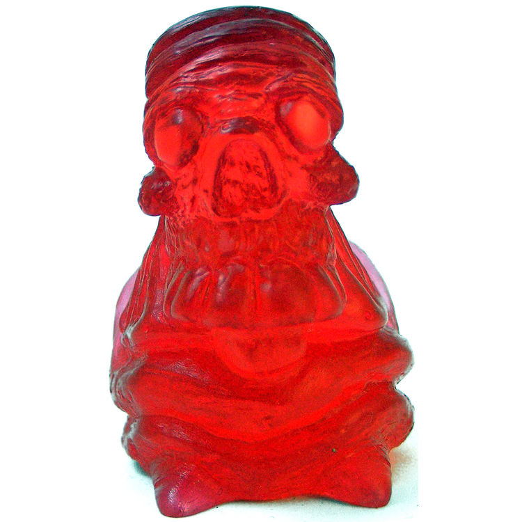 Skelechub Mini - Translucent Red by We Become Monsters (Chris Moore)