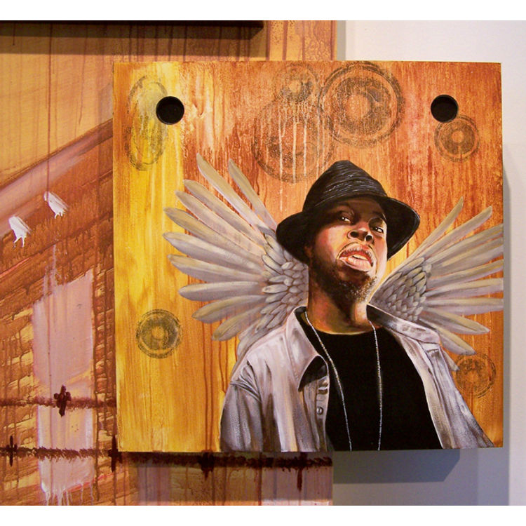 J-Dilla Audio Canvas by Marka27