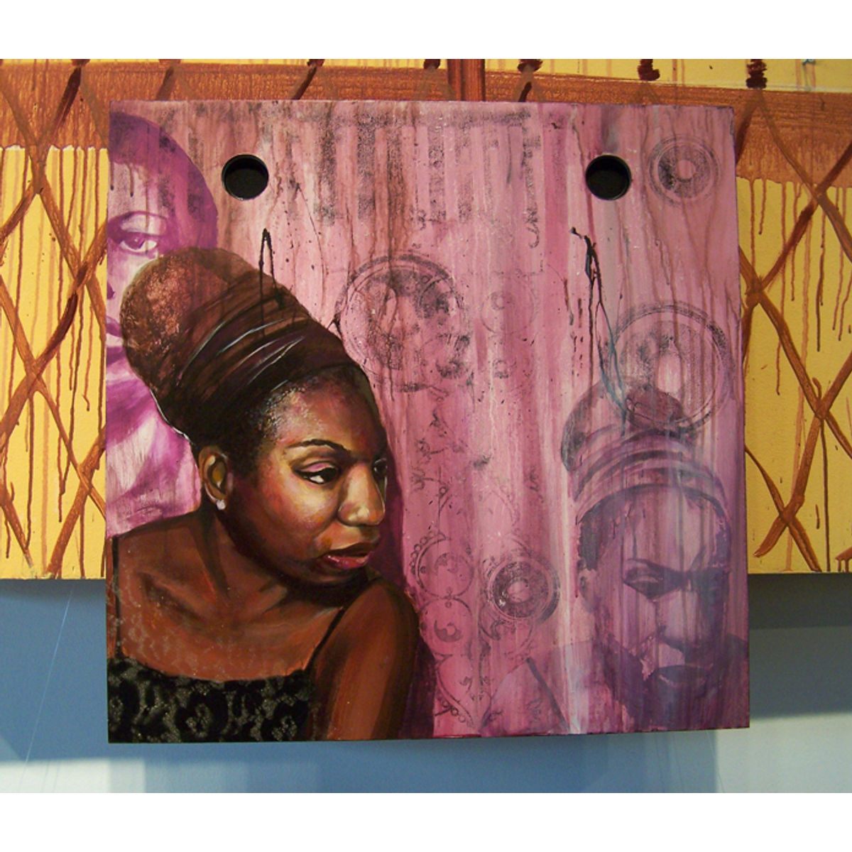 Nina Simone Audio Canvas