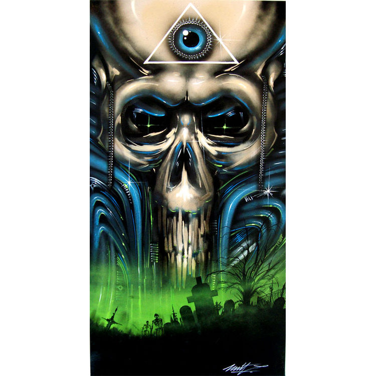 Illuminaskull by HUIT