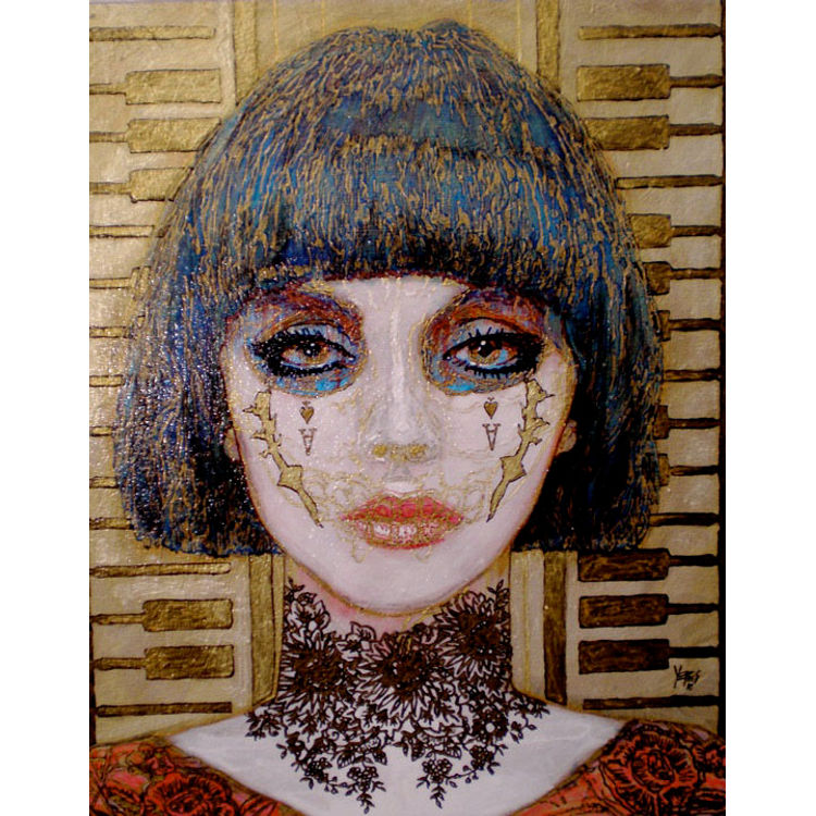 Blue Catrina by George Yepes