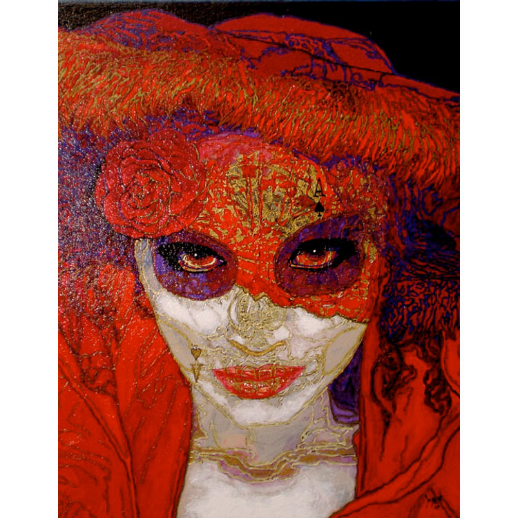 Red Catrina by George Yepes