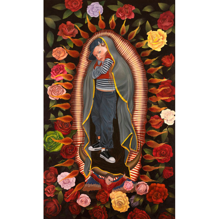 La Virgen De Guadalupe by Miguel Paredes