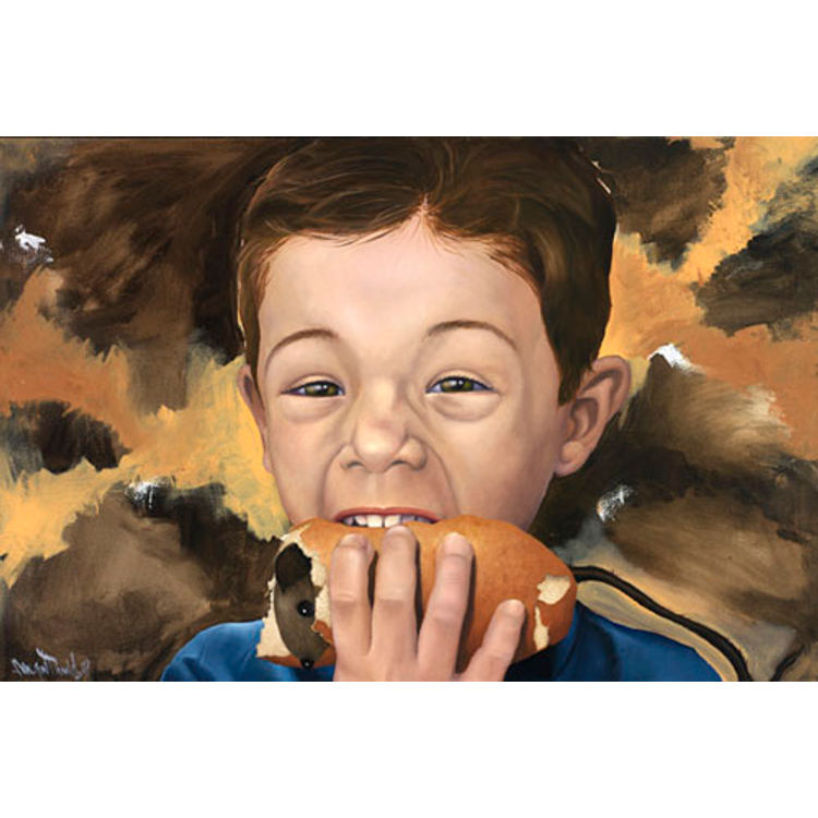 Boy Eats Rat by Miguel Paredes