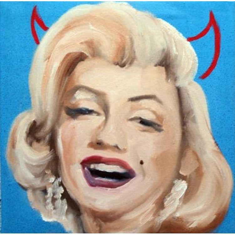 Marilyn Horns by Jules Muck