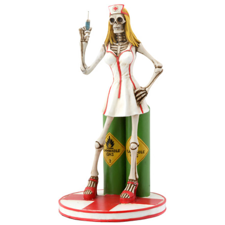 Sexy Skull Nurse by Dante Guerra