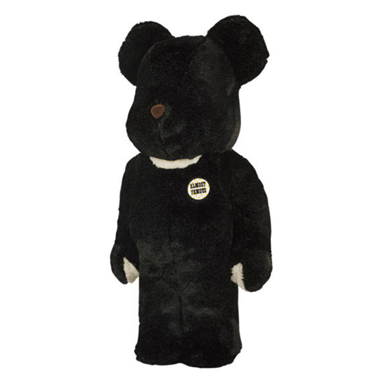 400% BWWT HF (Black) Be@rbrick by HF