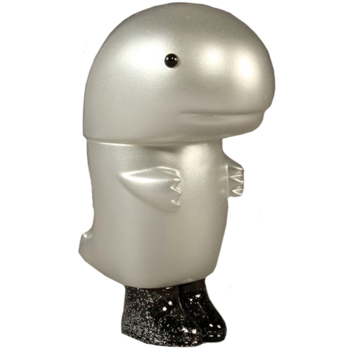 Amedas - Sweet Candy Silver w/ Black Glitter Boots