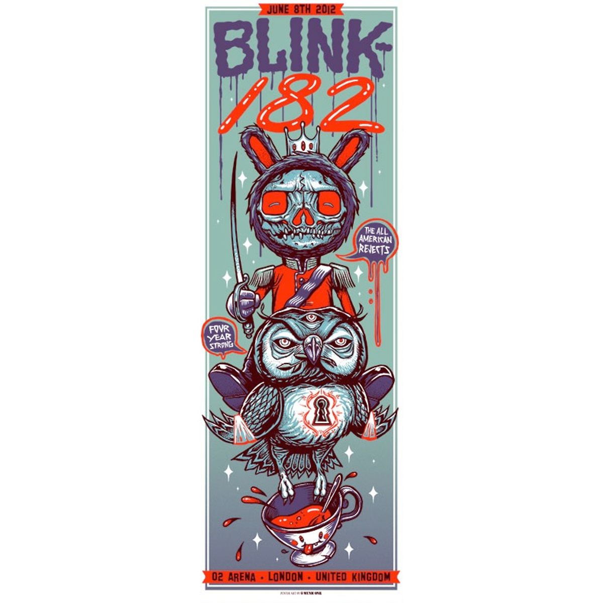 Blink-182 - London UK 2012