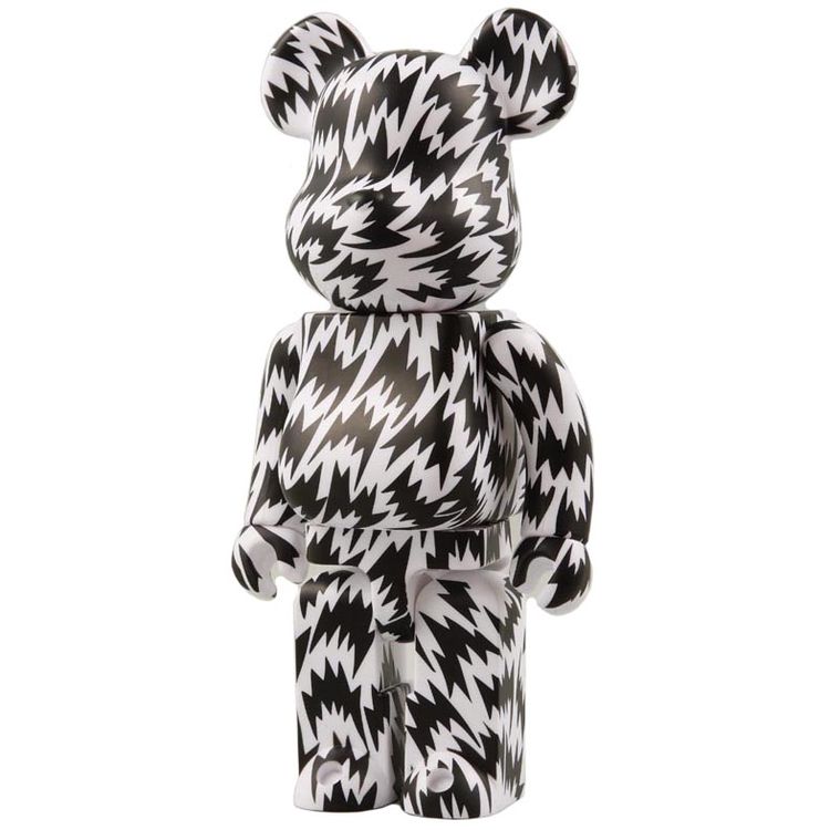 Eley Kishimoto (White & Black) - 100% & 400% Set Be@rbrick by Eley Kishimoto