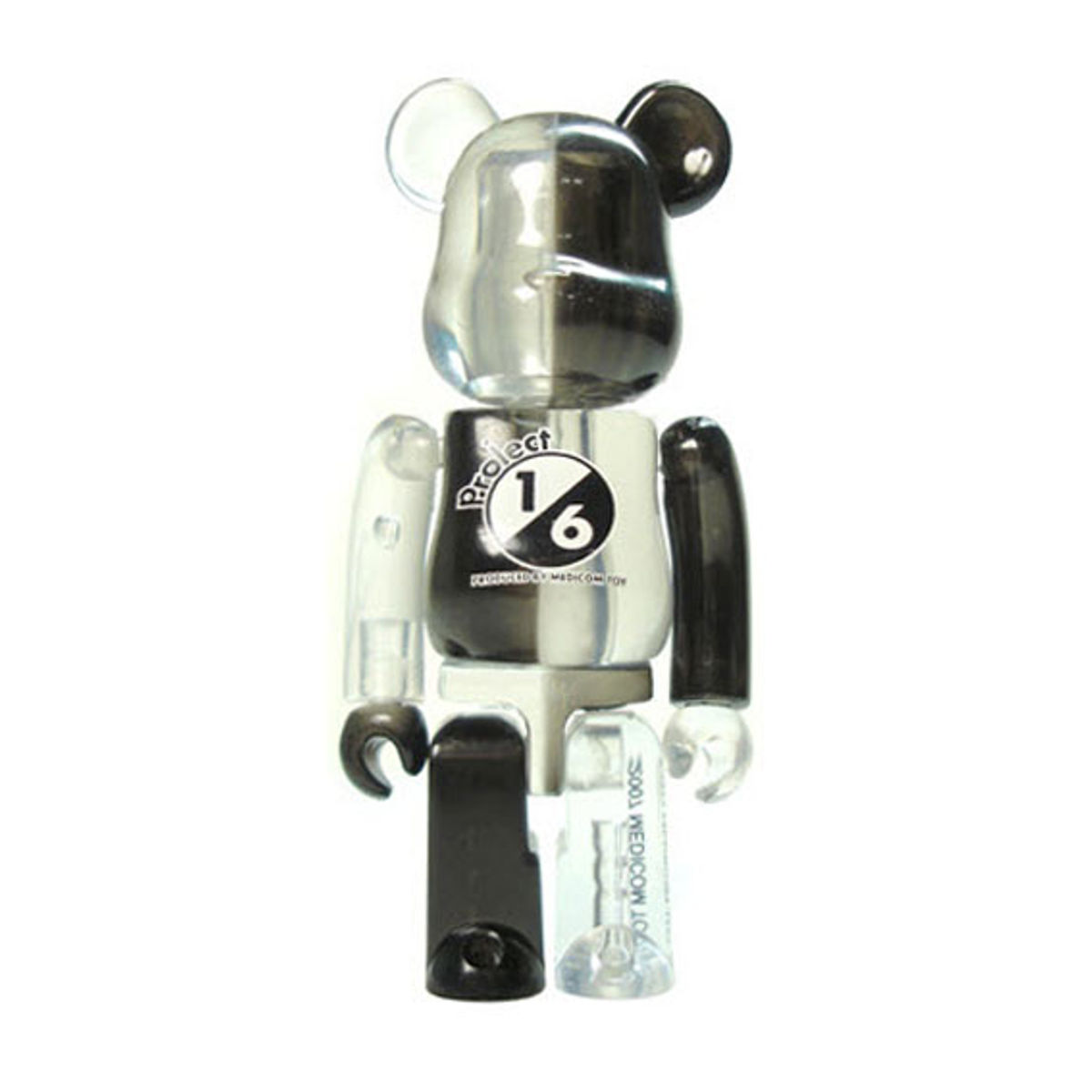 Project 1/6 - Monotone Clear 100% Be@rbrick