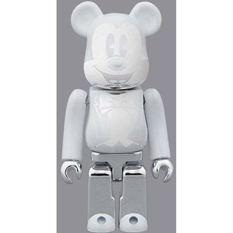 BABBI ♥ 100% Be@rbrick - Valentine (Mickey Mouse Special - White) by Babbi