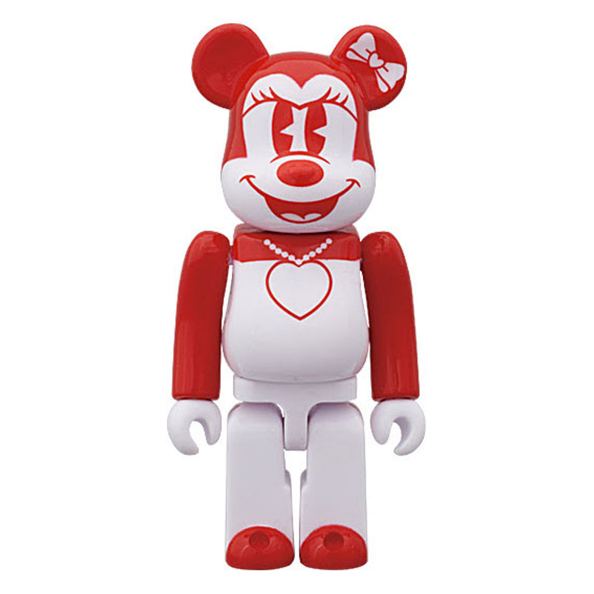 BABBI ♥ 100% Be@rbrick - Valentine (Minnie Mouse - Red)