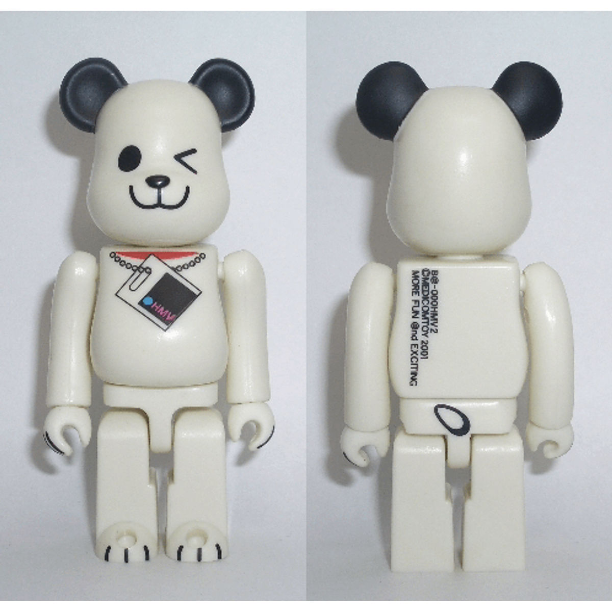 HMV 2 - White Dog 100% Be@rbrick