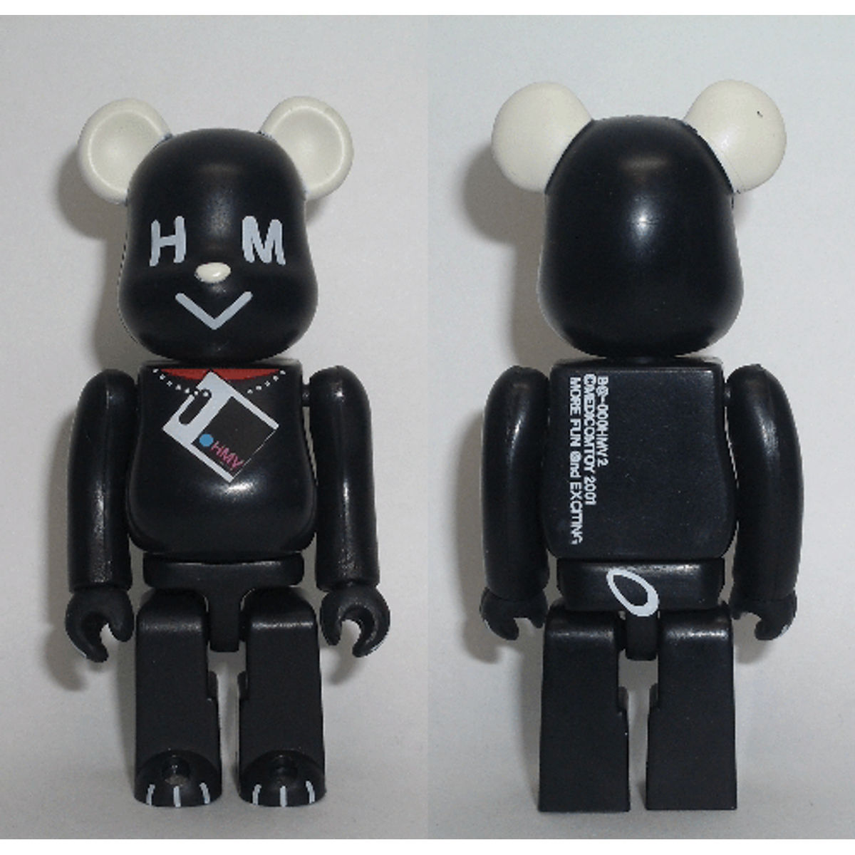 HMV 2 - Black Dog 100% Be@rbrick