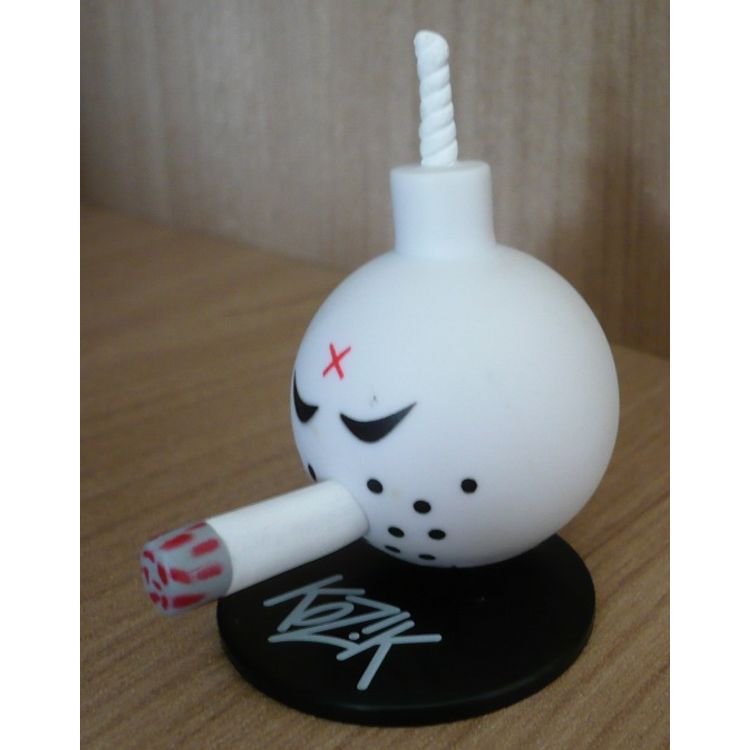 Mini Bomb White by Frank Kozik