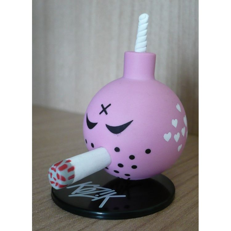 Mini Bomb pink by Frank Kozik