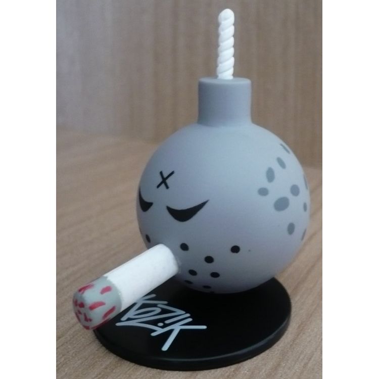Mini Bomb Grey by Frank Kozik