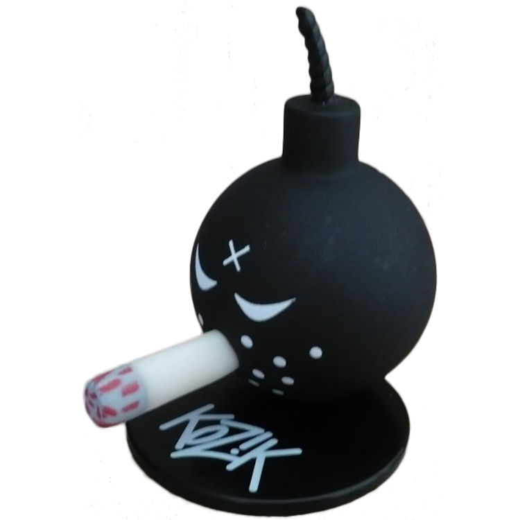 Mini Bomb Black by Frank Kozik