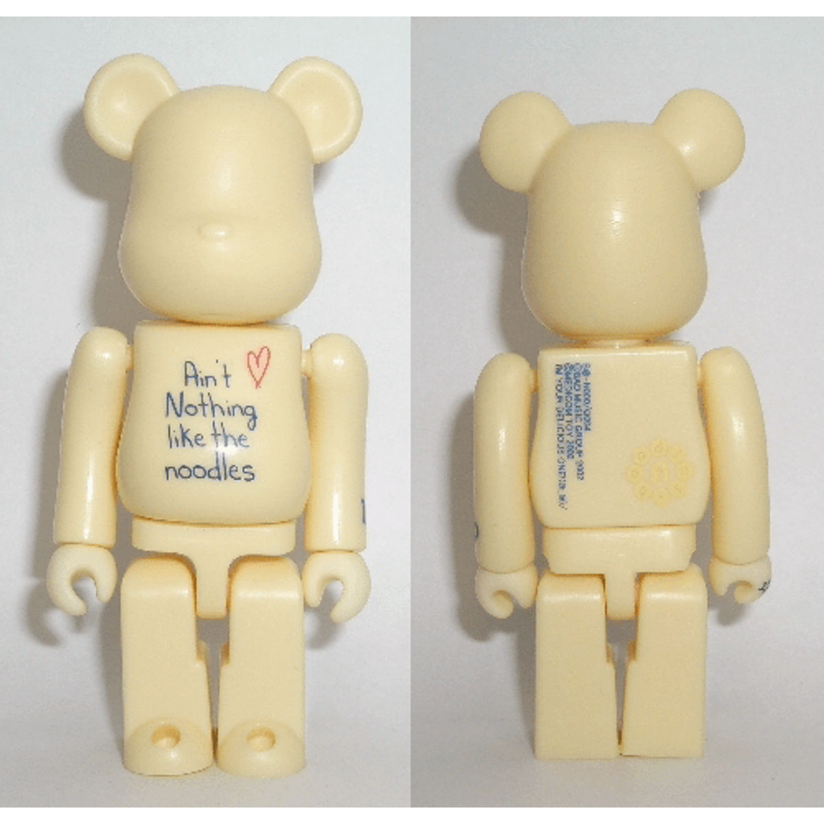 Noodles - Cream Butter 100% Be@rbrick