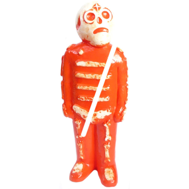 Bones - Orange/Cream by Mike Egan