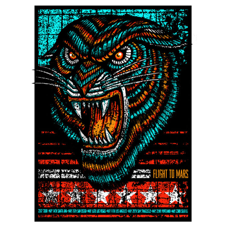 Flight to Mars - 2012 Tour by Brad Klausen