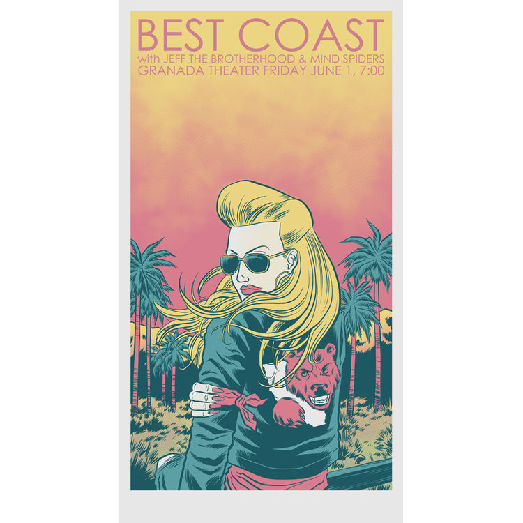 Best Coast - Granada Theater 2012 by Robert Wilson IV