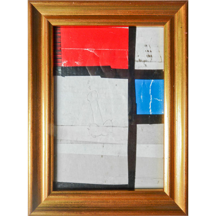 Trash Composition No. II, With Trash Red and Trash Blue by Ths