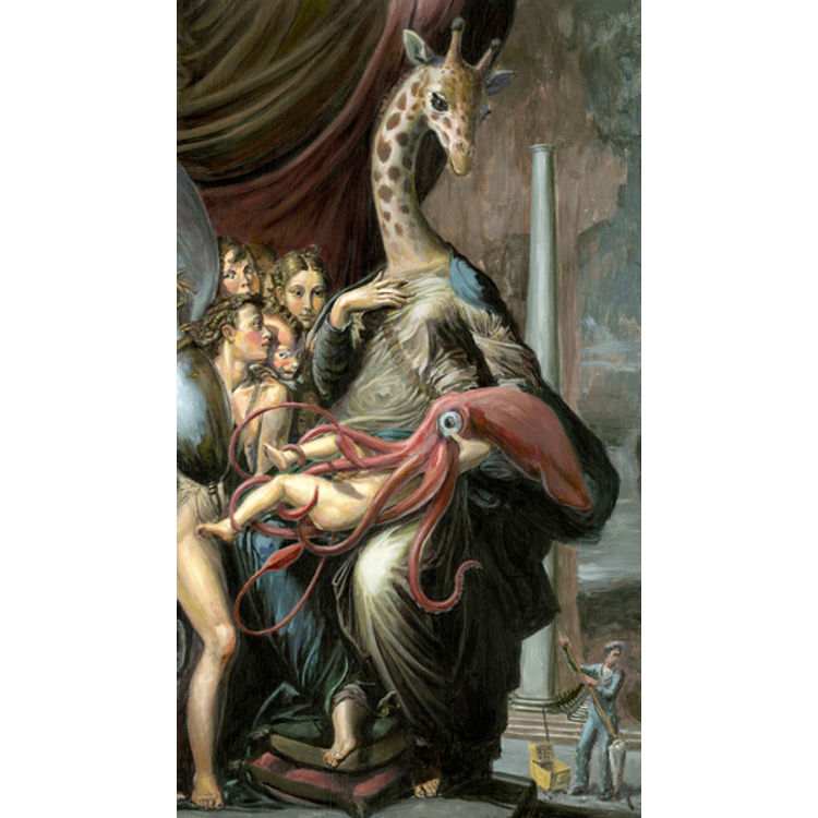 Madonna With The Long Neck by Jacob Hanover