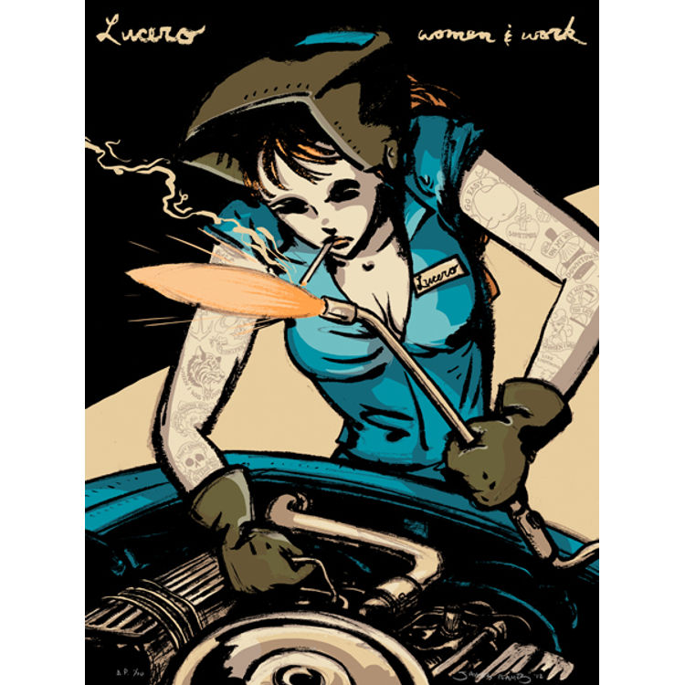 Fine Tuned, Lucero Women & Work by James Flames