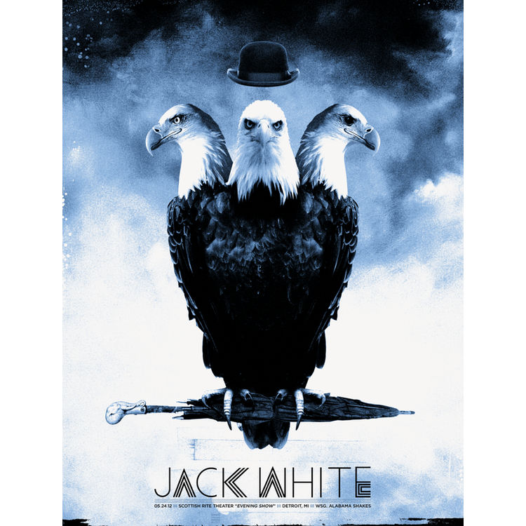 Jack White - Detroit MI 2012 (Evening) by The Silent Giants
