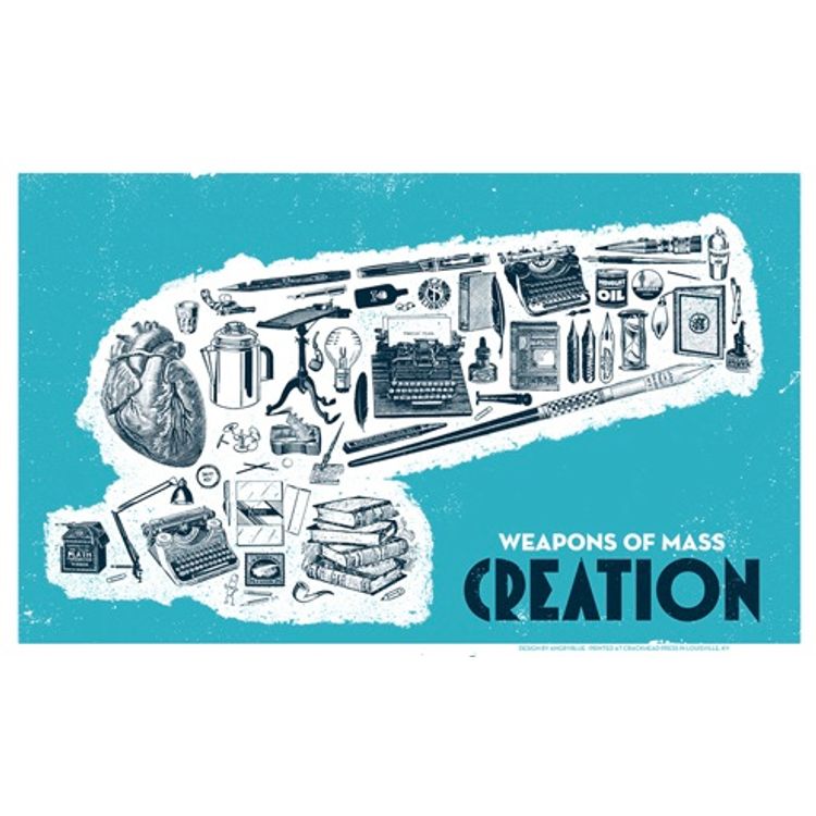 Weapons of Mass Creation - Literary Canon by AngryBlue (Justin Kamerer)