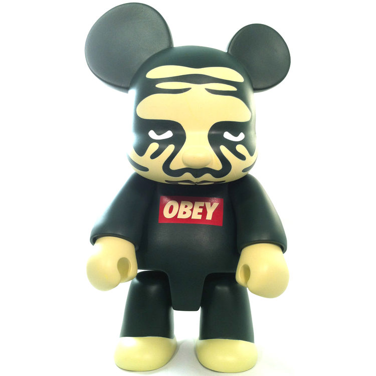 Stealth Bomber Bear Qee - 8" by Obey Giant (Shepard Fairey)