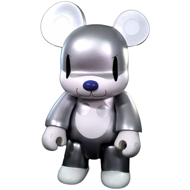 Wild Bear Qee Silver - 8" by Touma