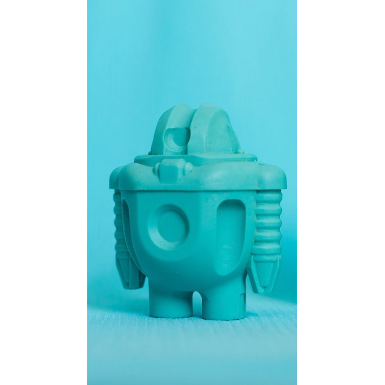 RENOLD- ROBOTONES NO. 8: AUGUST Turquoise Thunder by Cris Rose