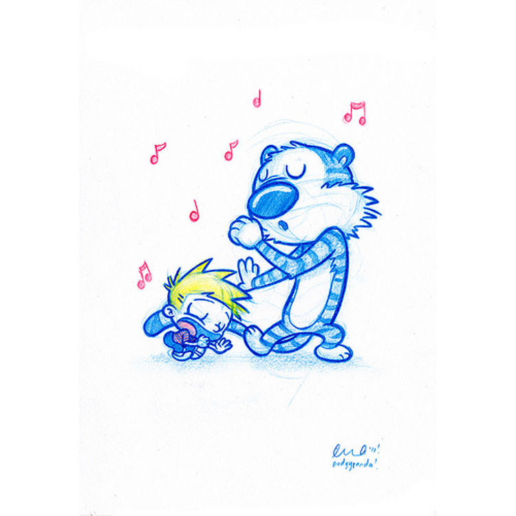 Calvin and Hobbes by PodgyPanda