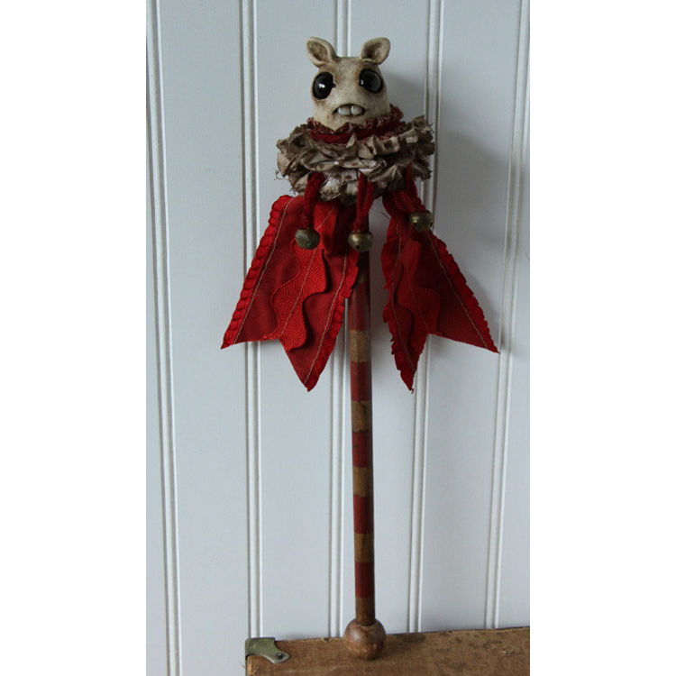 Red Bunny Baton by Amanda Louise Spayd