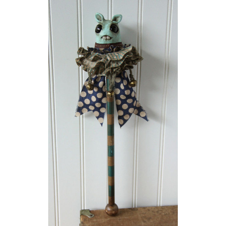Blue Bunny Baton by Amanda Louise Spayd