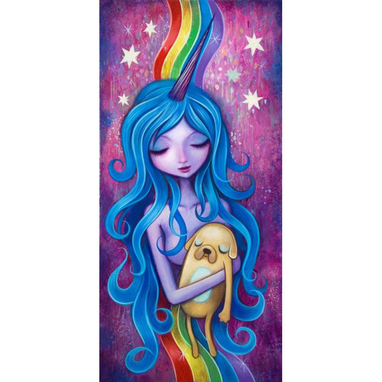 Lady Rainicorns Loving Arms by Jeremiah Ketner