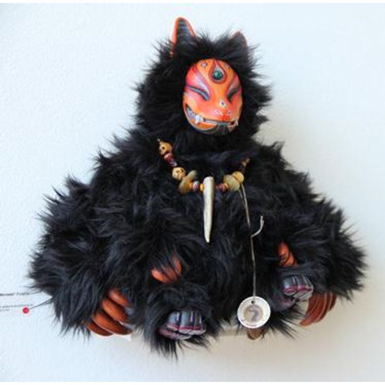 Maru (Black Fox) by Melita Curphy (Miss Monster)