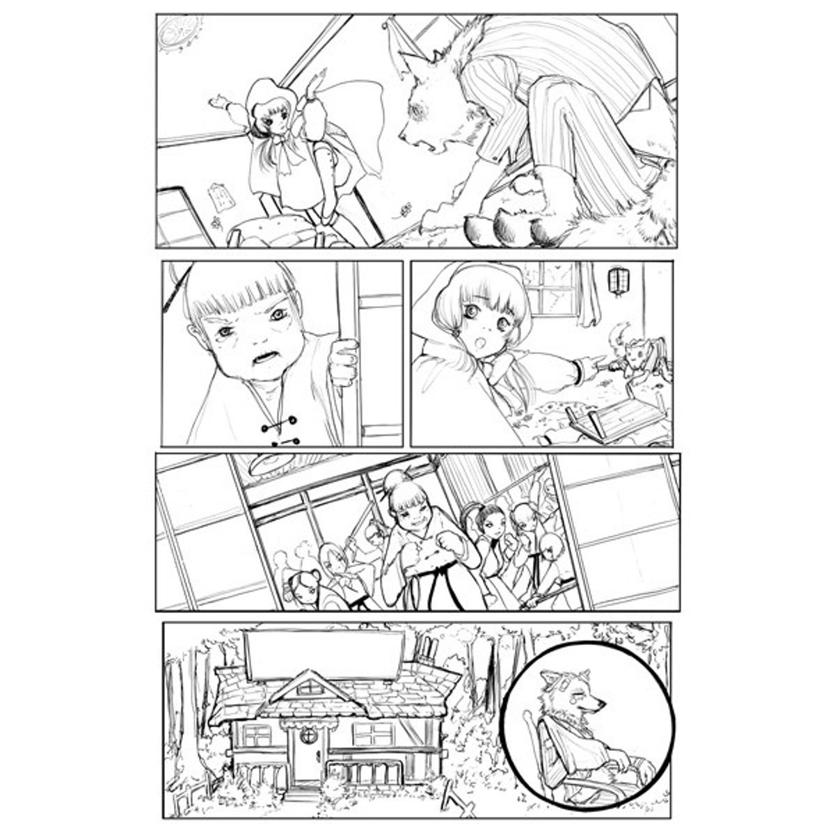 Fractured Fables Little Red Riding Hood Page 5