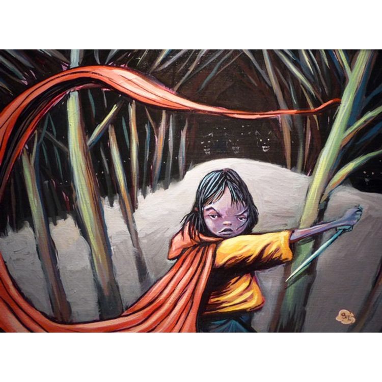 Red, the Protector of Wolves by James 'Ganyan' Garcia