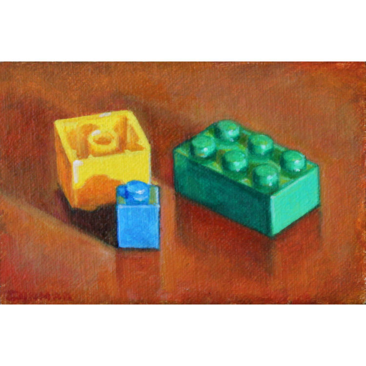 Three Legos by Allan Innman